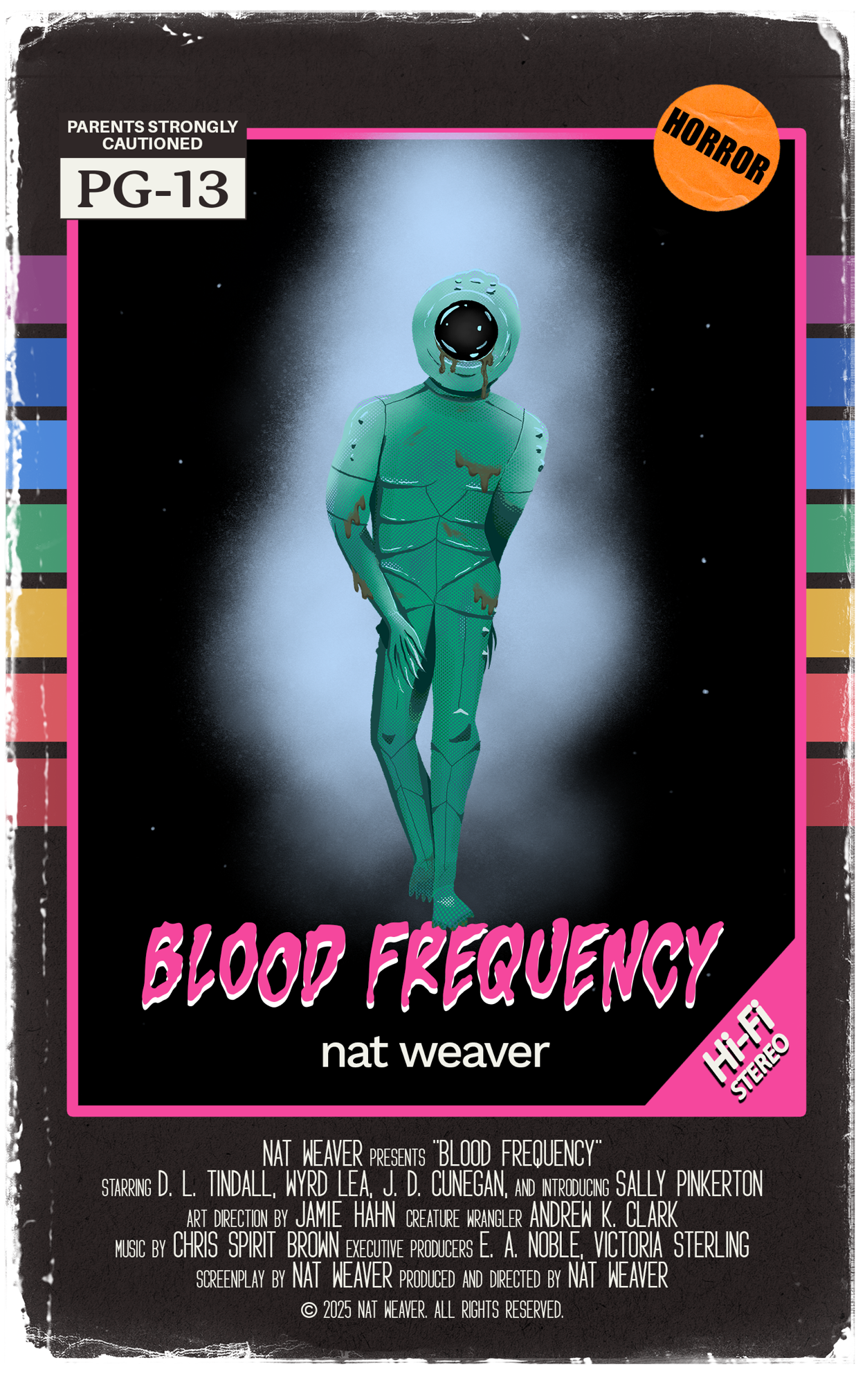 Book cover reveal for YA horror short story “Blood Frequency” — and I’m giving it away on July 18th